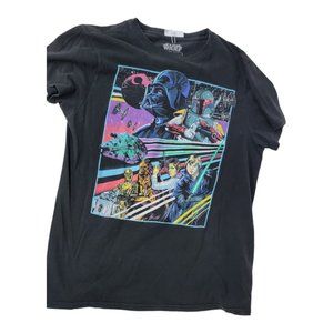 Star Wars Neon Rebel Alliance Poster T-Shirt